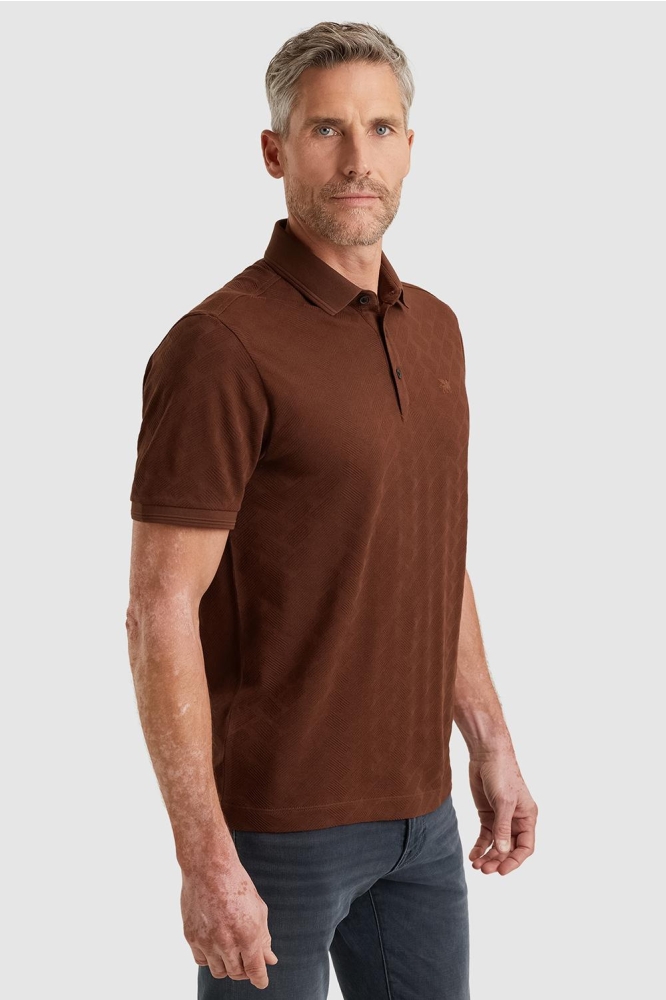 POLO MET HERRINGBONE STRUCTUUR VPSS2505879 8252